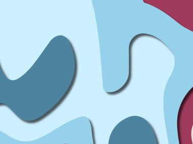 kağıt ile 3D arka plan şekilleri kesim. Soyut kağıt kitap kapağı için şablon arka plan bölmek. Kağıt arka plan kes. Soyut gerçekçi kağıt dekorasyon tasarımı için