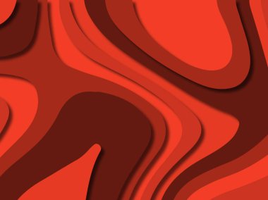 kağıt ile 3D arka plan şekilleri kesim. Soyut kağıt kitap kapağı için şablon arka plan bölmek. Kağıt arka plan kes. Soyut gerçekçi kağıt dekorasyon tasarımı için