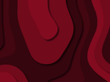 kağıt ile 3D arka plan şekilleri kesim. Soyut kağıt kitap kapağı için şablon arka plan bölmek. Kağıt arka plan kes. Soyut gerçekçi kağıt dekorasyon tasarımı için