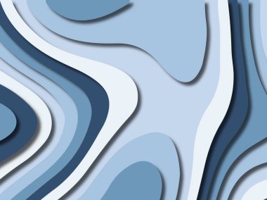 kağıt ile 3D arka plan şekilleri kesim. Soyut kağıt kitap kapağı için şablon arka plan bölmek. Kağıt arka plan kes. Soyut gerçekçi kağıt dekorasyon tasarımı için