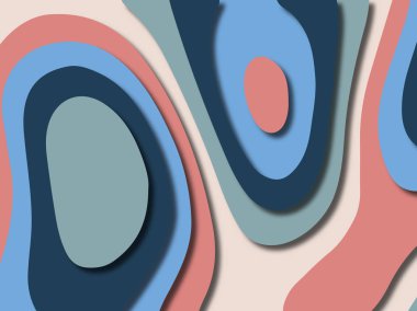 kağıt ile 3D arka plan şekilleri kesim. Soyut kağıt kitap kapağı için şablon arka plan bölmek. Kağıt arka plan kes. Soyut gerçekçi kağıt dekorasyon tasarımı için