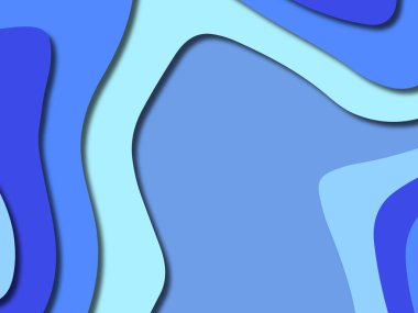 kağıt ile 3D arka plan şekilleri kesim. Soyut kağıt kitap kapağı için şablon arka plan bölmek. Kağıt arka plan kes. Soyut gerçekçi kağıt dekorasyon tasarımı için