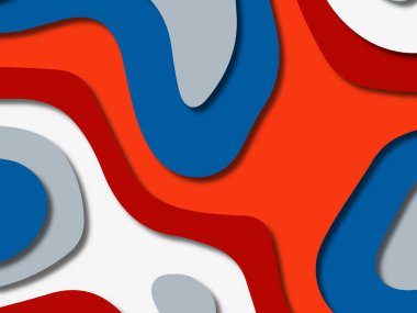 kağıt ile 3D arka plan şekilleri kesim. Soyut kağıt kitap kapağı için şablon arka plan bölmek. Kağıt arka plan kes. Soyut gerçekçi kağıt dekorasyon tasarımı için