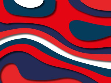 kağıt ile 3D arka plan şekilleri kesim. Soyut kağıt kitap kapağı için şablon arka plan bölmek. Kağıt arka plan kes. Soyut gerçekçi kağıt dekorasyon tasarımı için