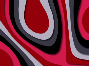 kağıt ile 3D arka plan şekilleri kesim. Soyut kağıt kitap kapağı için şablon arka plan bölmek. Kağıt arka plan kes. Soyut gerçekçi kağıt dekorasyon tasarımı için