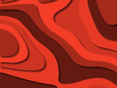 kağıt ile 3D arka plan şekilleri kesim. Soyut kağıt kitap kapağı için şablon arka plan bölmek. Kağıt arka plan kes. Soyut gerçekçi kağıt dekorasyon tasarımı için