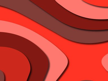 kağıt ile 3D arka plan şekilleri kesim. Soyut kağıt kitap kapağı için şablon arka plan bölmek. Kağıt arka plan kes. Soyut gerçekçi kağıt dekorasyon tasarımı için