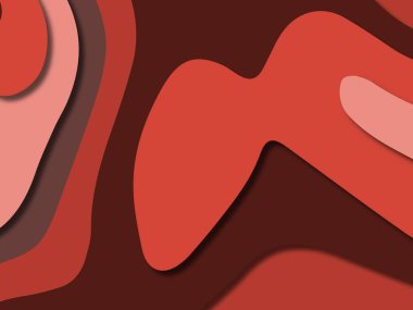 kağıt ile 3D arka plan şekilleri kesim. Soyut kağıt kitap kapağı için şablon arka plan bölmek. Kağıt arka plan kes. Soyut gerçekçi kağıt dekorasyon tasarımı için