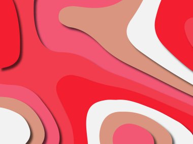 kağıt ile 3D arka plan şekilleri kesim. Soyut kağıt kitap kapağı için şablon arka plan bölmek. Kağıt arka plan kes. Soyut gerçekçi kağıt dekorasyon tasarımı için