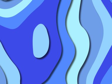 kağıt ile 3D arka plan şekilleri kesim. Soyut kağıt kitap kapağı için şablon arka plan bölmek. Kağıt arka plan kes. Soyut gerçekçi kağıt dekorasyon tasarımı için