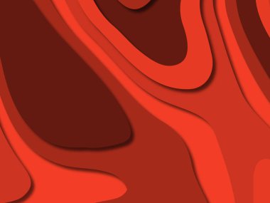 kağıt ile 3D arka plan şekilleri kesim. Soyut kağıt kitap kapağı için şablon arka plan bölmek. Kağıt arka plan kes. Soyut gerçekçi kağıt dekorasyon tasarımı için