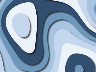 kağıt ile 3D arka plan şekilleri kesim. Soyut kağıt kitap kapağı için şablon arka plan bölmek. Kağıt arka plan kes. Soyut gerçekçi kağıt dekorasyon tasarımı için