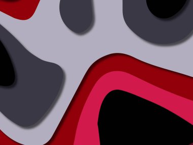 kağıt ile 3D arka plan şekilleri kesim. Soyut kağıt kitap kapağı için şablon arka plan bölmek. Kağıt arka plan kes. Soyut gerçekçi kağıt dekorasyon tasarımı için