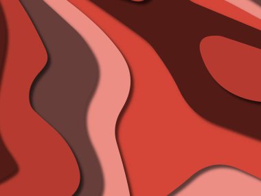 kağıt ile 3D arka plan şekilleri kesim. Soyut kağıt kitap kapağı için şablon arka plan bölmek. Kağıt arka plan kes. Soyut gerçekçi kağıt dekorasyon tasarımı için