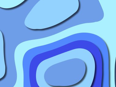 kağıt ile 3D arka plan şekilleri kesim. Soyut kağıt kitap kapağı için şablon arka plan bölmek. Kağıt arka plan kes. Soyut gerçekçi kağıt dekorasyon tasarımı için