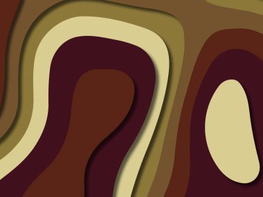 kağıt ile 3D arka plan şekilleri kesim. Soyut kağıt kitap kapağı için şablon arka plan bölmek. Kağıt arka plan kes. Soyut gerçekçi kağıt dekorasyon tasarımı için