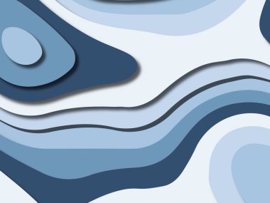 kağıt ile 3D arka plan şekilleri kesim. Soyut kağıt kitap kapağı için şablon arka plan bölmek. Kağıt arka plan kes. Soyut gerçekçi kağıt dekorasyon tasarımı için