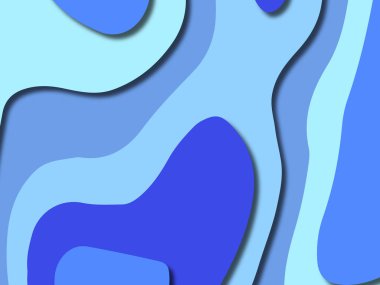 kağıt ile 3D arka plan şekilleri kesim. Soyut kağıt kitap kapağı için şablon arka plan bölmek. Kağıt arka plan kes. Soyut gerçekçi kağıt dekorasyon tasarımı için