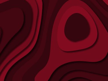 kağıt ile 3D arka plan şekilleri kesim. Soyut kağıt kitap kapağı için şablon arka plan bölmek. Kağıt arka plan kes. Soyut gerçekçi kağıt dekorasyon tasarımı için