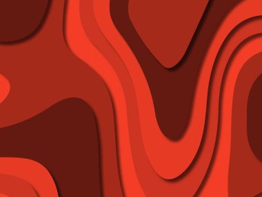 kağıt ile 3D arka plan şekilleri kesim. Soyut kağıt kitap kapağı için şablon arka plan bölmek. Kağıt arka plan kes. Soyut gerçekçi kağıt dekorasyon tasarımı için