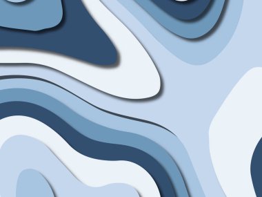 kağıt ile 3D arka plan şekilleri kesim. Soyut kağıt kitap kapağı için şablon arka plan bölmek. Kağıt arka plan kes. Soyut gerçekçi kağıt dekorasyon tasarımı için