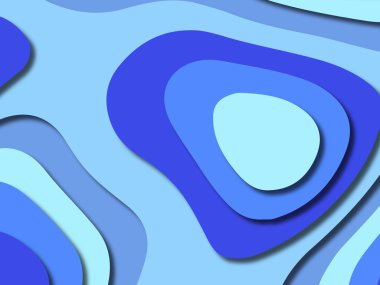 kağıt ile 3D arka plan şekilleri kesim. Soyut kağıt kitap kapağı için şablon arka plan bölmek. Kağıt arka plan kes. Soyut gerçekçi kağıt dekorasyon tasarımı için