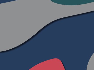 kağıt ile 3D arka plan şekilleri kesim. Soyut kağıt kitap kapağı için şablon arka plan bölmek. Kağıt arka plan kes. Soyut gerçekçi kağıt dekorasyon tasarımı için