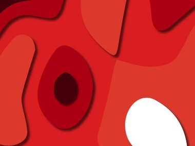 kağıt ile 3D arka plan şekilleri kesim. Soyut kağıt kitap kapağı için şablon arka plan bölmek. Kağıt arka plan kes. Soyut gerçekçi kağıt dekorasyon tasarımı için