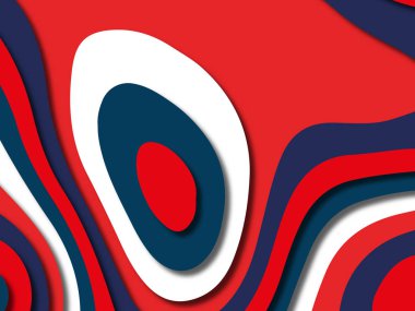 kağıt ile 3D arka plan şekilleri kesim. Soyut kağıt kitap kapağı için şablon arka plan bölmek. Kağıt arka plan kes. Soyut gerçekçi kağıt dekorasyon tasarımı için