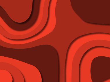 kağıt ile 3D arka plan şekilleri kesim. Soyut kağıt kitap kapağı için şablon arka plan bölmek. Kağıt arka plan kes. Soyut gerçekçi kağıt dekorasyon tasarımı için