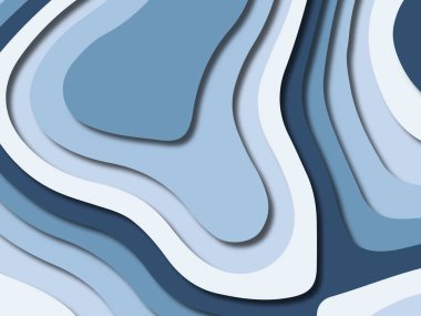 kağıt ile 3D arka plan şekilleri kesim. Soyut kağıt kitap kapağı için şablon arka plan bölmek. Kağıt arka plan kes. Soyut gerçekçi kağıt dekorasyon tasarımı için