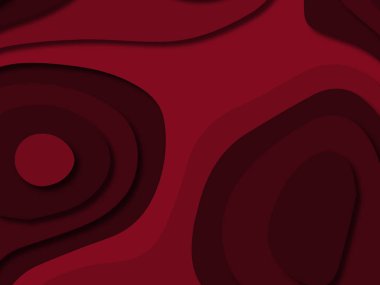 kağıt ile 3D arka plan şekilleri kesim. Soyut kağıt kitap kapağı için şablon arka plan bölmek. Kağıt arka plan kes. Soyut gerçekçi kağıt dekorasyon tasarımı için