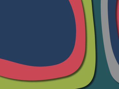 kağıt ile 3D arka plan şekilleri kesim. Soyut kağıt kitap kapağı için şablon arka plan bölmek. Kağıt arka plan kes. Soyut gerçekçi kağıt dekorasyon tasarımı için