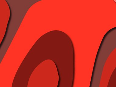 kağıt ile 3D arka plan şekilleri kesim. Soyut kağıt kitap kapağı için şablon arka plan bölmek. Kağıt arka plan kes. Soyut gerçekçi kağıt dekorasyon tasarımı için