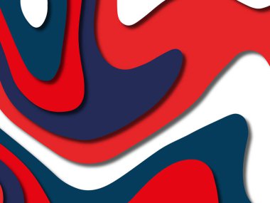 kağıt ile 3D arka plan şekilleri kesim. Soyut kağıt kitap kapağı için şablon arka plan bölmek. Kağıt arka plan kes. Soyut gerçekçi kağıt dekorasyon tasarımı için