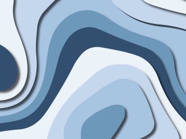 kağıt ile 3D arka plan şekilleri kesim. Soyut kağıt kitap kapağı için şablon arka plan bölmek. Kağıt arka plan kes. Soyut gerçekçi kağıt dekorasyon tasarımı için