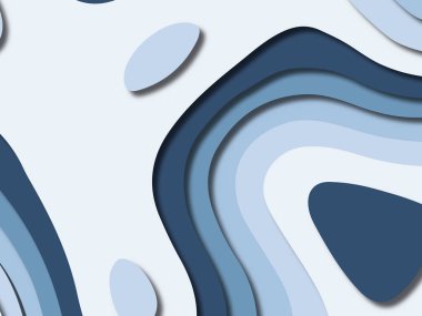 kağıt ile 3D arka plan şekilleri kesim. Soyut kağıt kitap kapağı için şablon arka plan bölmek. Kağıt arka plan kes. Soyut gerçekçi kağıt dekorasyon tasarımı için