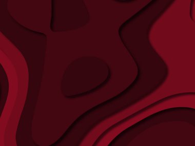 kağıt ile 3D arka plan şekilleri kesim. Soyut kağıt kitap kapağı için şablon arka plan bölmek. Kağıt arka plan kes. Soyut gerçekçi kağıt dekorasyon tasarımı için