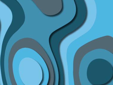 kağıt ile 3D arka plan şekilleri kesim. Soyut kağıt kitap kapağı için şablon arka plan bölmek. Kağıt arka plan kes. Soyut gerçekçi kağıt dekorasyon tasarımı için