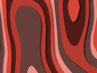 kağıt ile 3D arka plan şekilleri kesim. Soyut kağıt kitap kapağı için şablon arka plan bölmek. Kağıt arka plan kes. Soyut gerçekçi kağıt dekorasyon tasarımı için