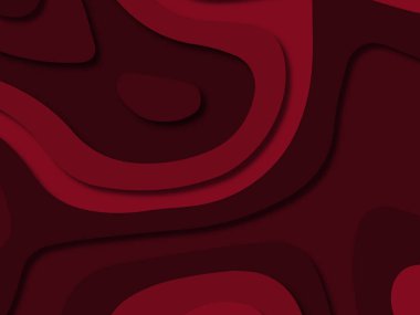 kağıt ile 3D arka plan şekilleri kesim. Soyut kağıt kitap kapağı için şablon arka plan bölmek. Kağıt arka plan kes. Soyut gerçekçi kağıt dekorasyon tasarımı için