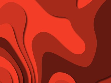 kağıt ile 3D arka plan şekilleri kesim. Soyut kağıt kitap kapağı için şablon arka plan bölmek. Kağıt arka plan kes. Soyut gerçekçi kağıt dekorasyon tasarımı için