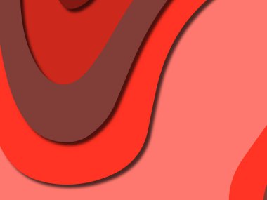 kağıt ile 3D arka plan şekilleri kesim. Soyut kağıt kitap kapağı için şablon arka plan bölmek. Kağıt arka plan kes. Soyut gerçekçi kağıt dekorasyon tasarımı için