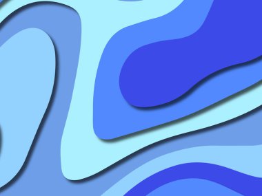 kağıt ile 3D arka plan şekilleri kesim. Soyut kağıt kitap kapağı için şablon arka plan bölmek. Kağıt arka plan kes. Soyut gerçekçi kağıt dekorasyon tasarımı için