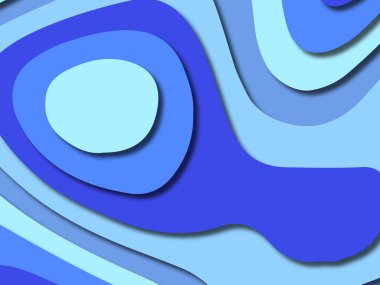 kağıt ile 3D arka plan şekilleri kesim. Soyut kağıt kitap kapağı için şablon arka plan bölmek. Kağıt arka plan kes. Soyut gerçekçi kağıt dekorasyon tasarımı için