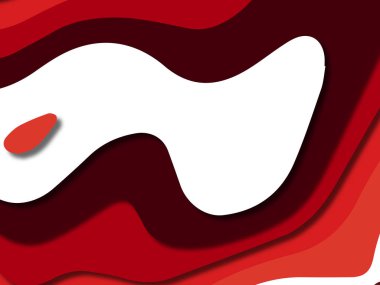 kağıt ile 3D arka plan şekilleri kesim. Soyut kağıt kitap kapağı için şablon arka plan bölmek. Kağıt arka plan kes. Soyut gerçekçi kağıt dekorasyon tasarımı için