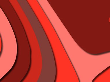 kağıt ile 3D arka plan şekilleri kesim. Soyut kağıt kitap kapağı için şablon arka plan bölmek. Kağıt arka plan kes. Soyut gerçekçi kağıt dekorasyon tasarımı için