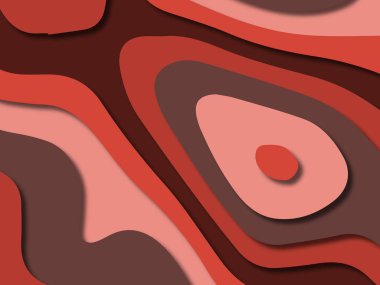 kağıt ile 3D arka plan şekilleri kesim. Soyut kağıt kitap kapağı için şablon arka plan bölmek. Kağıt arka plan kes. Soyut gerçekçi kağıt dekorasyon tasarımı için