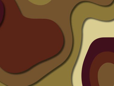 kağıt ile 3D arka plan şekilleri kesim. Soyut kağıt kitap kapağı için şablon arka plan bölmek. Kağıt arka plan kes. Soyut gerçekçi kağıt dekorasyon tasarımı için