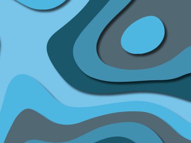 kağıt ile 3D arka plan şekilleri kesim. Soyut kağıt kitap kapağı için şablon arka plan bölmek. Kağıt arka plan kes. Soyut gerçekçi kağıt dekorasyon tasarımı için